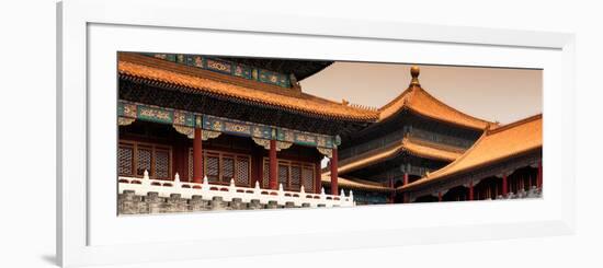 China 10MKm2 Collection - Forbidden City Architecture-Philippe Hugonnard-Framed Photographic Print