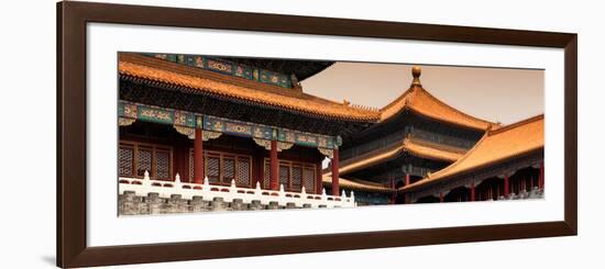 China 10MKm2 Collection - Forbidden City Architecture-Philippe Hugonnard-Framed Photographic Print