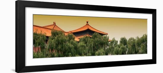 China 10MKm2 Collection - Forbidden City Architecture-Philippe Hugonnard-Framed Photographic Print