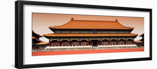 China 10MKm2 Collection - Forbidden City Architecture-Philippe Hugonnard-Framed Photographic Print