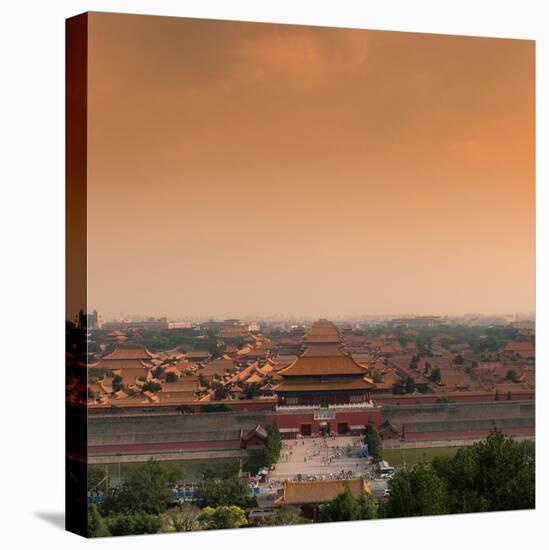 China 10MKm2 Collection - Forbidden City at Sunset - Beijing-Philippe Hugonnard-Stretched Canvas