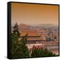 China 10MKm2 Collection - Forbidden City at sunset - Beijing-Philippe Hugonnard-Framed Stretched Canvas