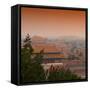China 10MKm2 Collection - Forbidden City at sunset - Beijing-Philippe Hugonnard-Framed Stretched Canvas