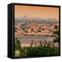 China 10MKm2 Collection - Forbidden City at sunset - Beijing-Philippe Hugonnard-Framed Stretched Canvas