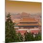 China 10MKm2 Collection - Forbidden City at sunset - Beijing-Philippe Hugonnard-Mounted Photographic Print