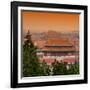 China 10MKm2 Collection - Forbidden City at sunset - Beijing-Philippe Hugonnard-Framed Photographic Print