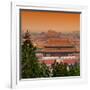 China 10MKm2 Collection - Forbidden City at sunset - Beijing-Philippe Hugonnard-Framed Photographic Print