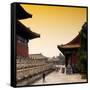 China 10MKm2 Collection - Forbidden City at sunset-Philippe Hugonnard-Framed Stretched Canvas