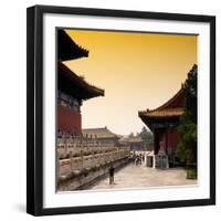 China 10MKm2 Collection - Forbidden City at sunset-Philippe Hugonnard-Framed Photographic Print