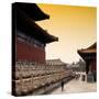 China 10MKm2 Collection - Forbidden City at sunset-Philippe Hugonnard-Stretched Canvas