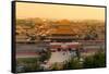 China 10MKm2 Collection - Forbidden City at Sunset-Philippe Hugonnard-Framed Stretched Canvas