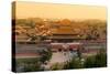 China 10MKm2 Collection - Forbidden City at Sunset-Philippe Hugonnard-Stretched Canvas