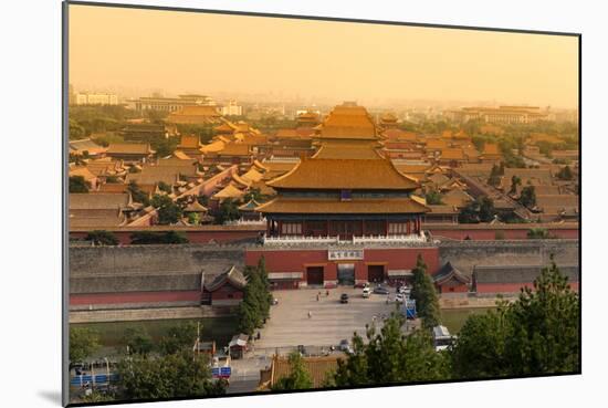China 10MKm2 Collection - Forbidden City at Sunset-Philippe Hugonnard-Mounted Photographic Print