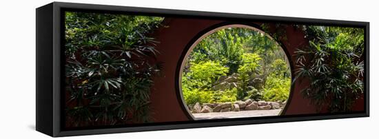China 10MKm2 Collection - Gateway Chinese Garden-Philippe Hugonnard-Framed Stretched Canvas