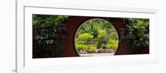China 10MKm2 Collection - Gateway Chinese Garden-Philippe Hugonnard-Framed Photographic Print
