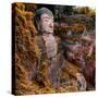 China 10MKm2 Collection - Giant Buddha of Leshan in Autumn-Philippe Hugonnard-Stretched Canvas