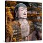China 10MKm2 Collection - Giant Buddha of Leshan in Autumn-Philippe Hugonnard-Stretched Canvas