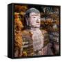 China 10MKm2 Collection - Giant Buddha of Leshan in Autumn-Philippe Hugonnard-Framed Stretched Canvas