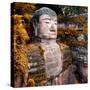 China 10MKm2 Collection - Giant Buddha of Leshan in Autumn-Philippe Hugonnard-Stretched Canvas