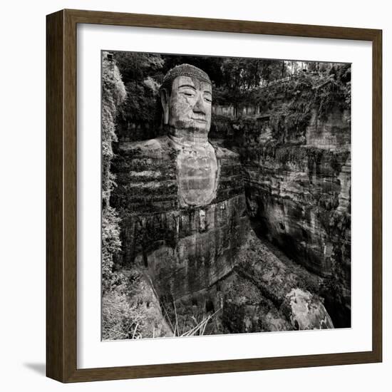 China 10MKm2 Collection - Giant Buddha of Leshan-Philippe Hugonnard-Framed Photographic Print