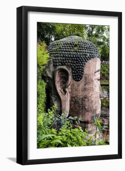 China 10MKm2 Collection - Giant Buddha of Leshan-Philippe Hugonnard-Framed Photographic Print