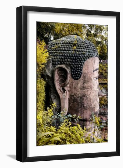 China 10MKm2 Collection - Giant Buddha of Leshan-Philippe Hugonnard-Framed Photographic Print