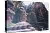 China 10MKm2 Collection - Giant Buddha of Leshan-Philippe Hugonnard-Stretched Canvas