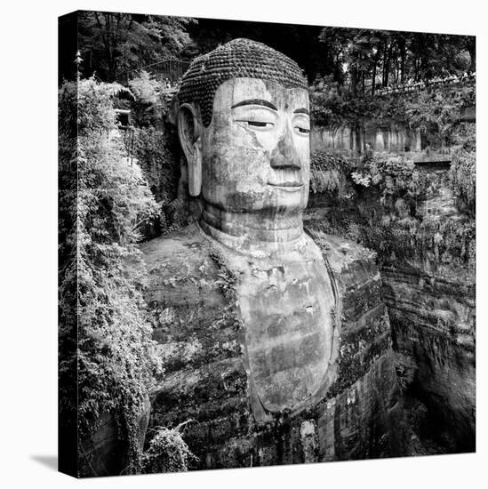 China 10MKm2 Collection - Giant Buddha of Leshan-Philippe Hugonnard-Stretched Canvas