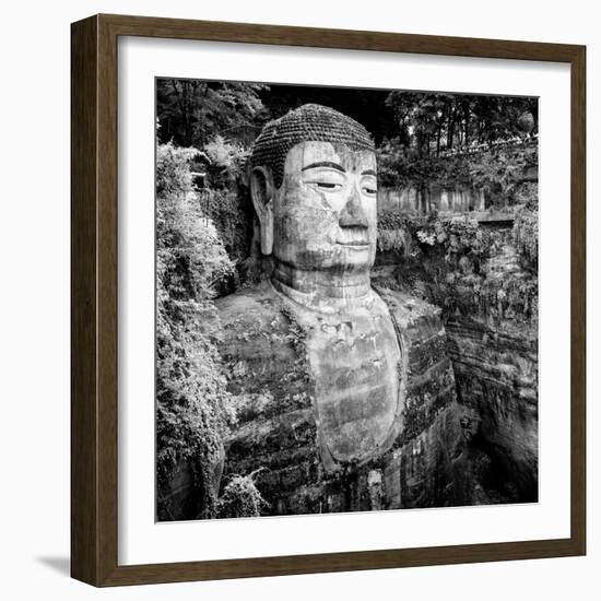 China 10MKm2 Collection - Giant Buddha of Leshan-Philippe Hugonnard-Framed Photographic Print