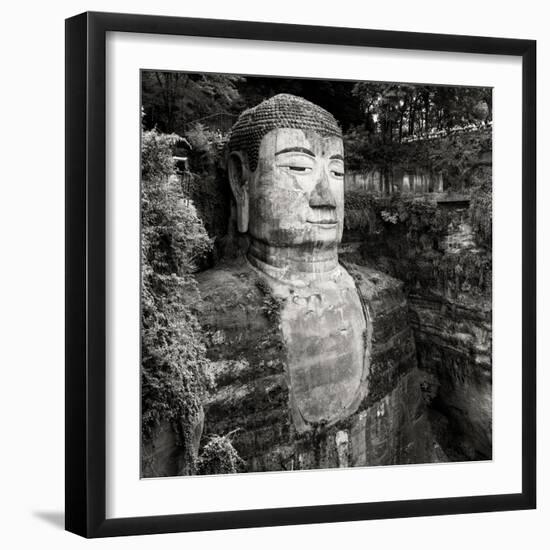 China 10MKm2 Collection - Giant Buddha of Leshan-Philippe Hugonnard-Framed Photographic Print