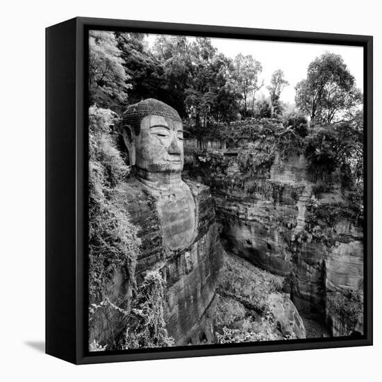 China 10MKm2 Collection - Giant Buddha of Leshan-Philippe Hugonnard-Framed Stretched Canvas