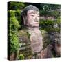 China 10MKm2 Collection - Giant Buddha of Leshan-Philippe Hugonnard-Stretched Canvas