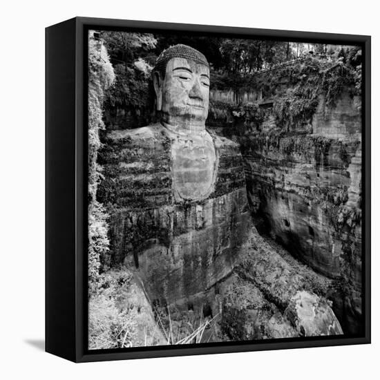 China 10MKm2 Collection - Giant Buddha of Leshan-Philippe Hugonnard-Framed Stretched Canvas