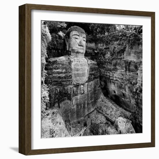 China 10MKm2 Collection - Giant Buddha of Leshan-Philippe Hugonnard-Framed Photographic Print