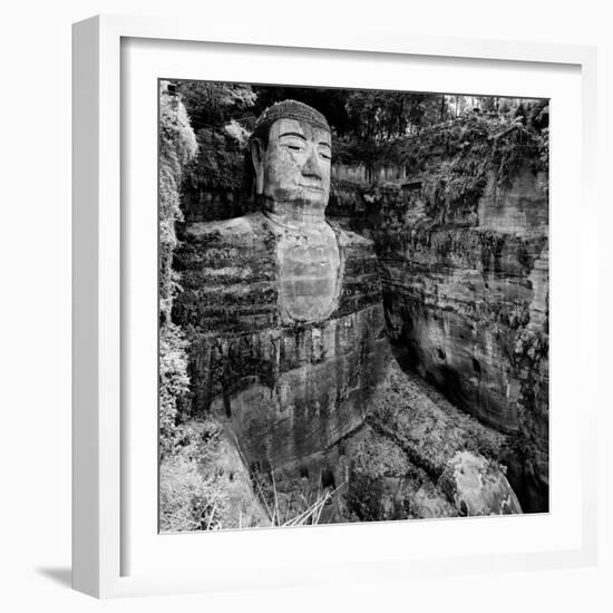 China 10MKm2 Collection - Giant Buddha of Leshan-Philippe Hugonnard-Framed Photographic Print