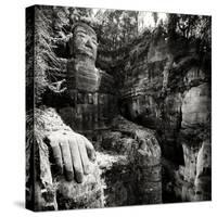 China 10MKm2 Collection - Giant Buddha of Leshan-Philippe Hugonnard-Stretched Canvas