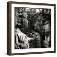 China 10MKm2 Collection - Giant Buddha of Leshan-Philippe Hugonnard-Framed Photographic Print