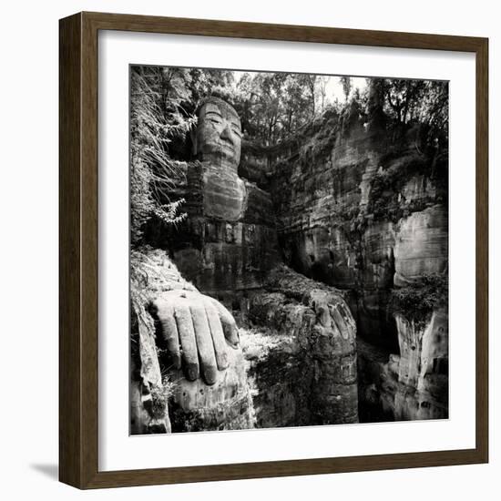 China 10MKm2 Collection - Giant Buddha of Leshan-Philippe Hugonnard-Framed Photographic Print