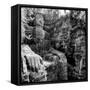 China 10MKm2 Collection - Giant Buddha of Leshan-Philippe Hugonnard-Framed Stretched Canvas