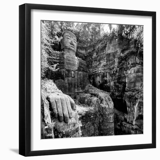 China 10MKm2 Collection - Giant Buddha of Leshan-Philippe Hugonnard-Framed Photographic Print