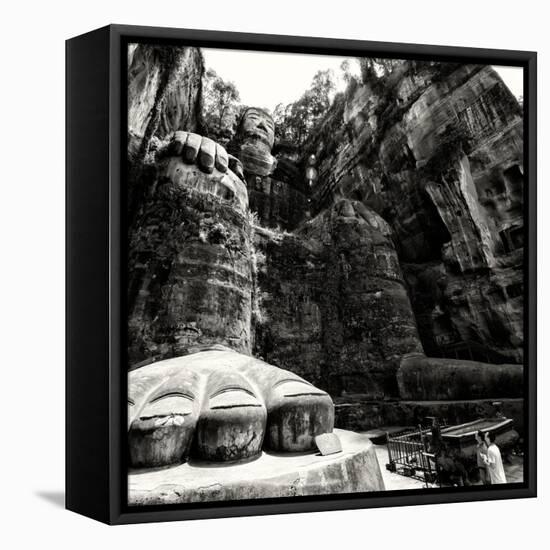 China 10MKm2 Collection - Giant Buddha of Leshan-Philippe Hugonnard-Framed Stretched Canvas