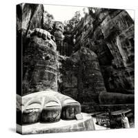 China 10MKm2 Collection - Giant Buddha of Leshan-Philippe Hugonnard-Stretched Canvas