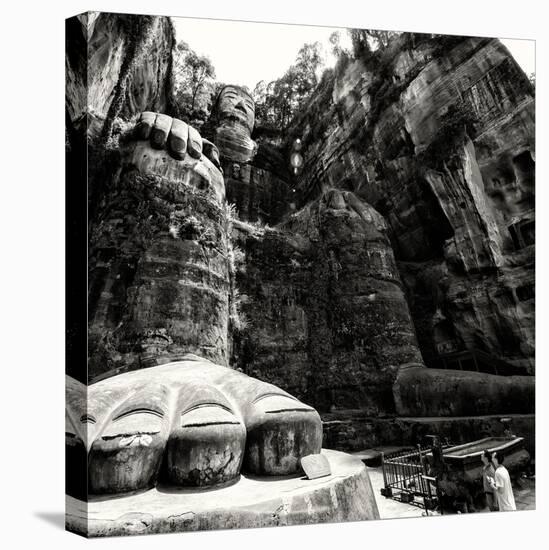 China 10MKm2 Collection - Giant Buddha of Leshan-Philippe Hugonnard-Stretched Canvas