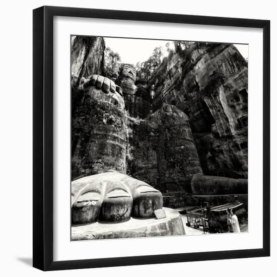 China 10MKm2 Collection - Giant Buddha of Leshan-Philippe Hugonnard-Framed Photographic Print