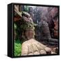 China 10MKm2 Collection - Giant Buddha of Leshan-Philippe Hugonnard-Framed Stretched Canvas