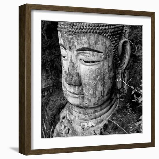 China 10MKm2 Collection - Giant Buddha of Leshan-Philippe Hugonnard-Framed Photographic Print