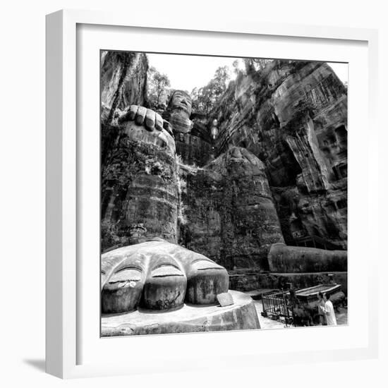 China 10MKm2 Collection - Giant Buddha of Leshan-Philippe Hugonnard-Framed Photographic Print