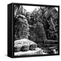 China 10MKm2 Collection - Giant Buddha of Leshan-Philippe Hugonnard-Framed Stretched Canvas