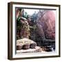 China 10MKm2 Collection - Giant Buddha of Leshan-Philippe Hugonnard-Framed Photographic Print