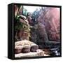 China 10MKm2 Collection - Giant Buddha of Leshan-Philippe Hugonnard-Framed Stretched Canvas